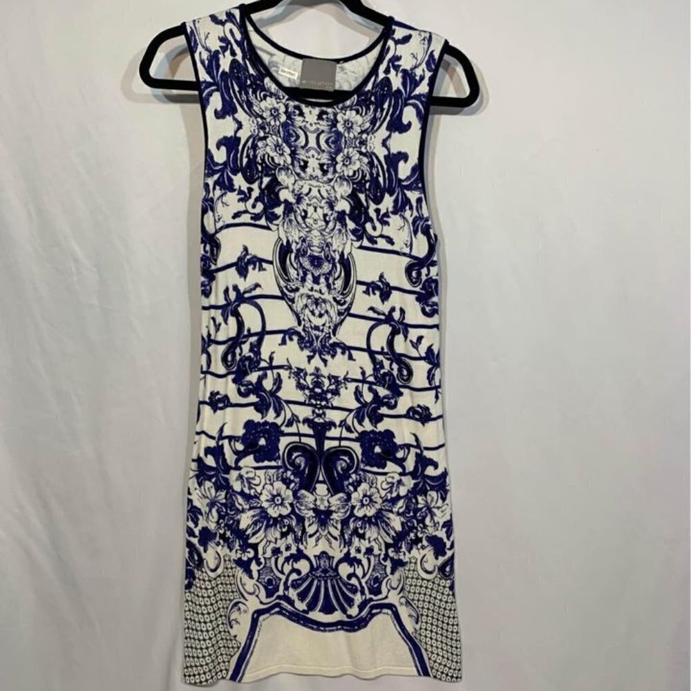 Woman’s Sheath Dress. Sleeveless. Rayon/nylon. New Condition. Worn Once.